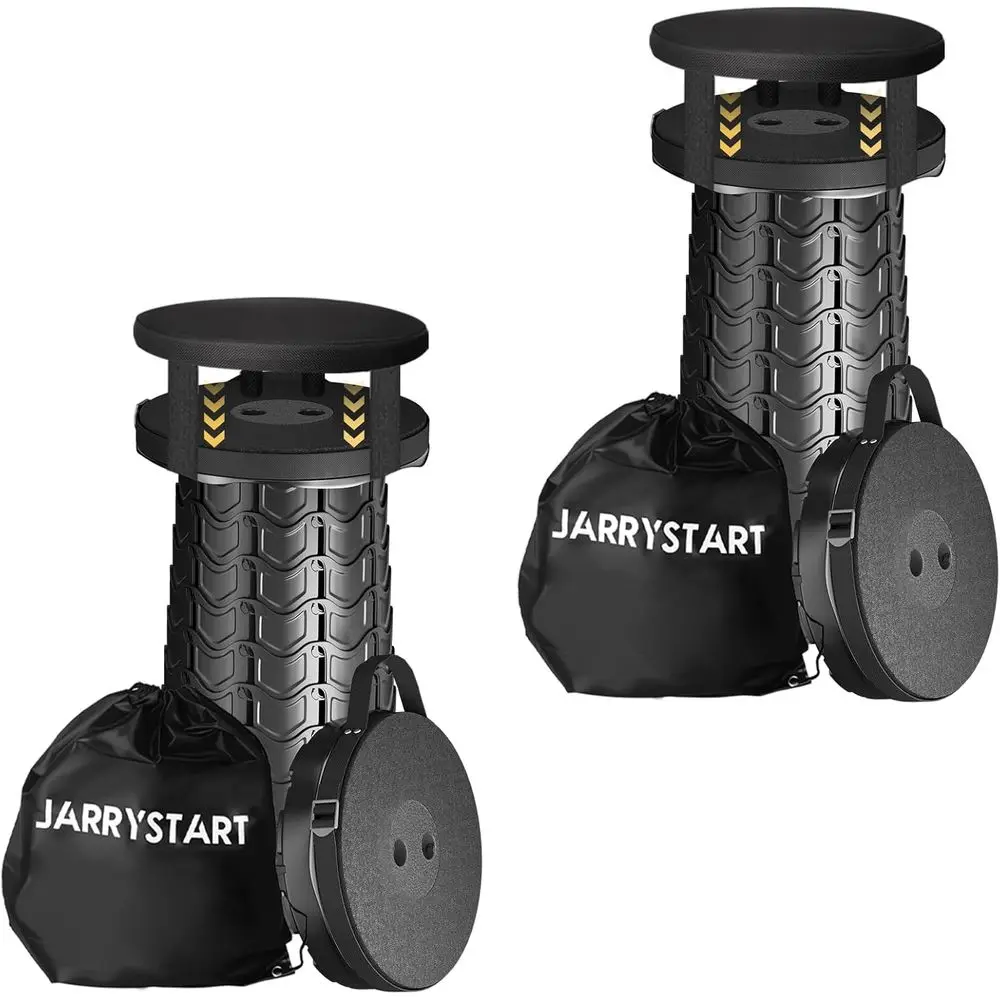 

Collapsible Stool Set with Cushion & Waterproof Bag - 400lbs Capacity for Outdoor Activities
