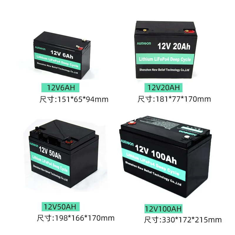 24V high-power solar energy storage charging backup battery lifepo4 lithium iron phosphate battery