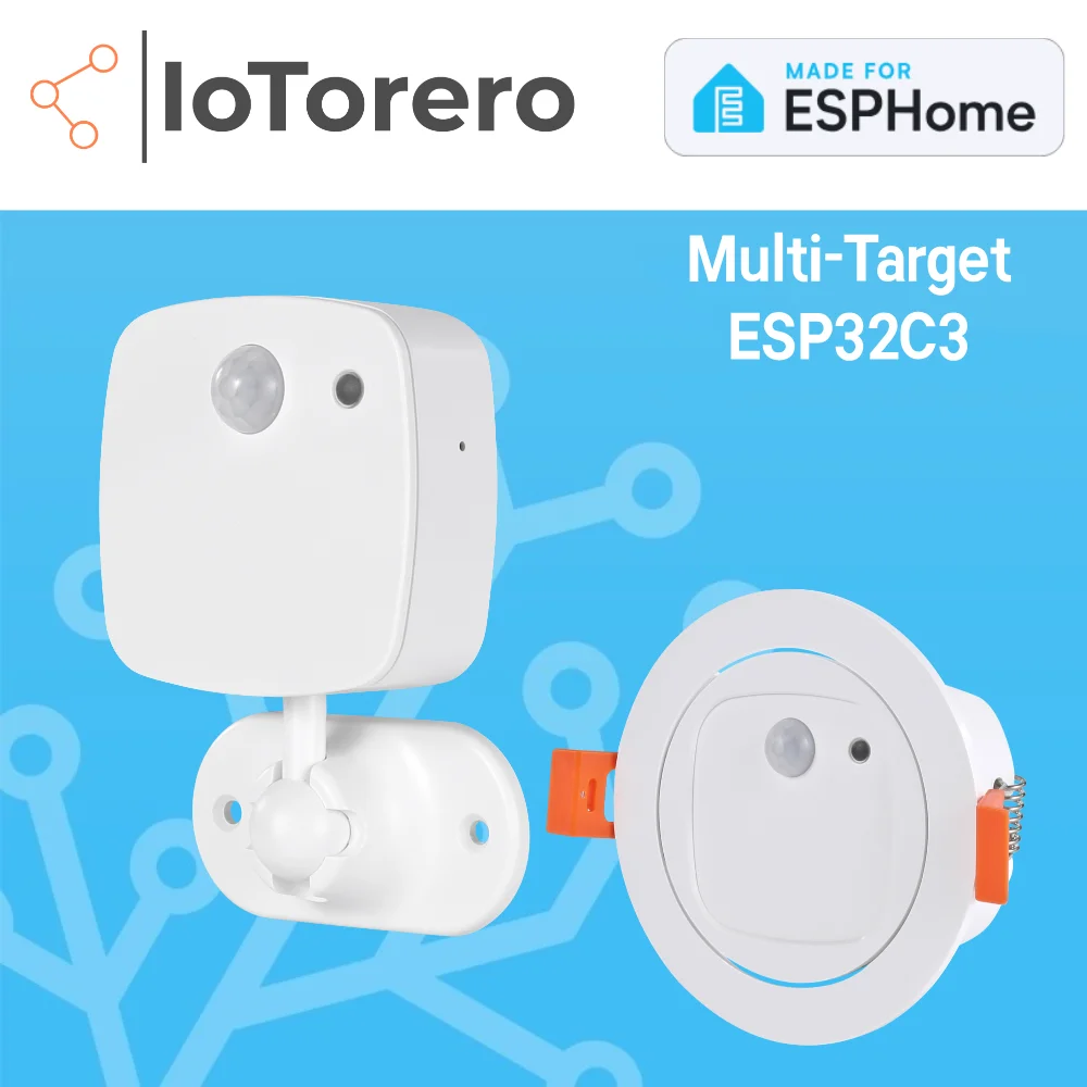 

IoTorero сделано для многофункционального отслеживания ESPHome, радарный датчик mmWave ESP32C3, работает с домашним помощником