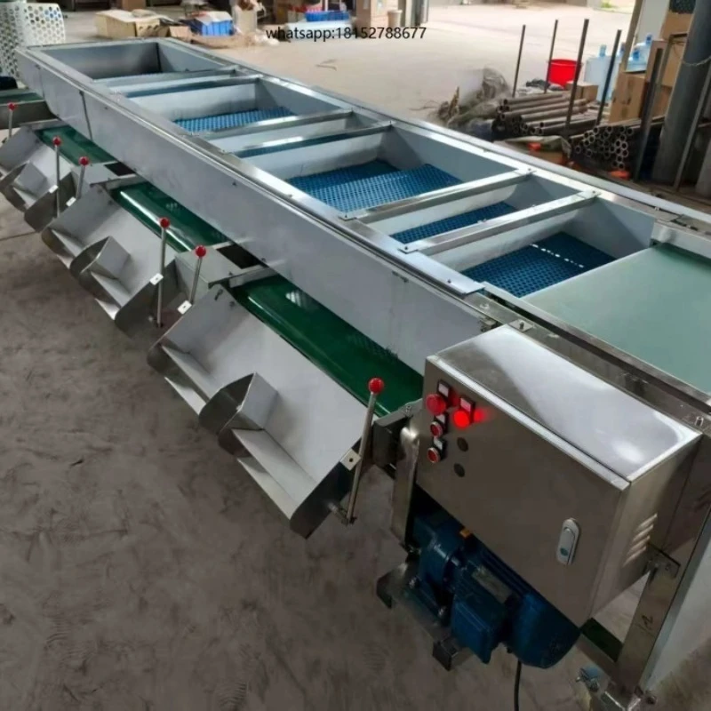 Full Auto Size Sorting 304 Stainless Steel Tomato Potato Onion Vegetable Fruit Grading Machine Fruit Sorting Machine
