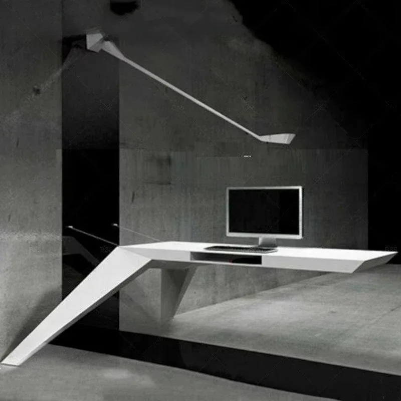 Suspended desk Unique boss desk Wall hanging Cool computer office