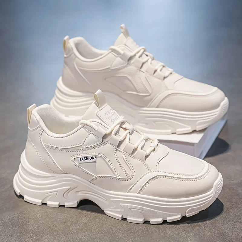 Fashion Mens Sneakers 2026 Autumn Outdoor Breathable Platform Shoes Korean Version All-match Mens Casual Shoe Zapatillas Hombre