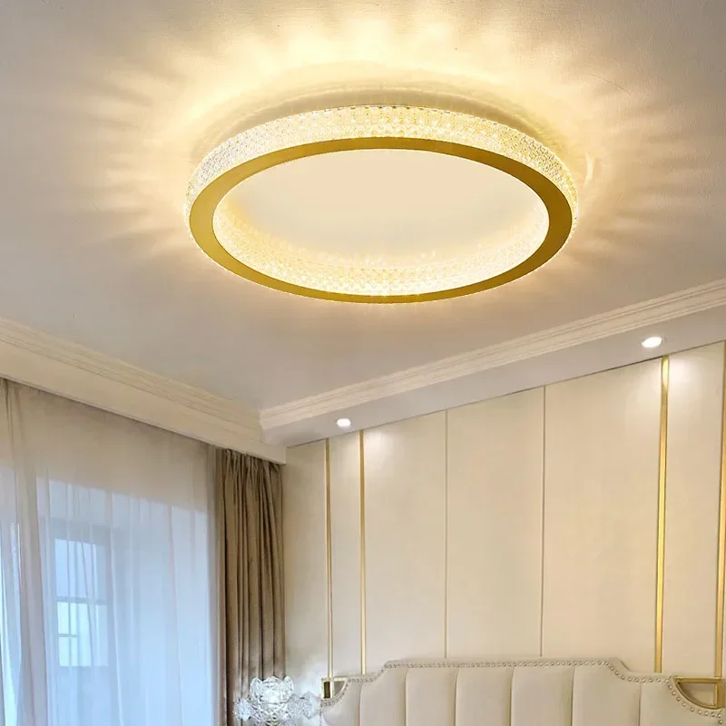 Moderne Led Plafond Kroonluchter Voor Slaapkamer Woonkamer Eetkamer Studeerkamer Hotel Plafondlamp Verlichtingsarmatuur Indoor Home Decor Glans