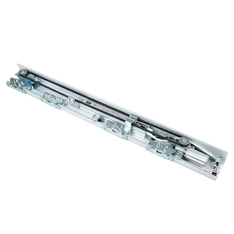 Electric sliding door track induction motor complete set of anti-pinch safety, glass sliding door