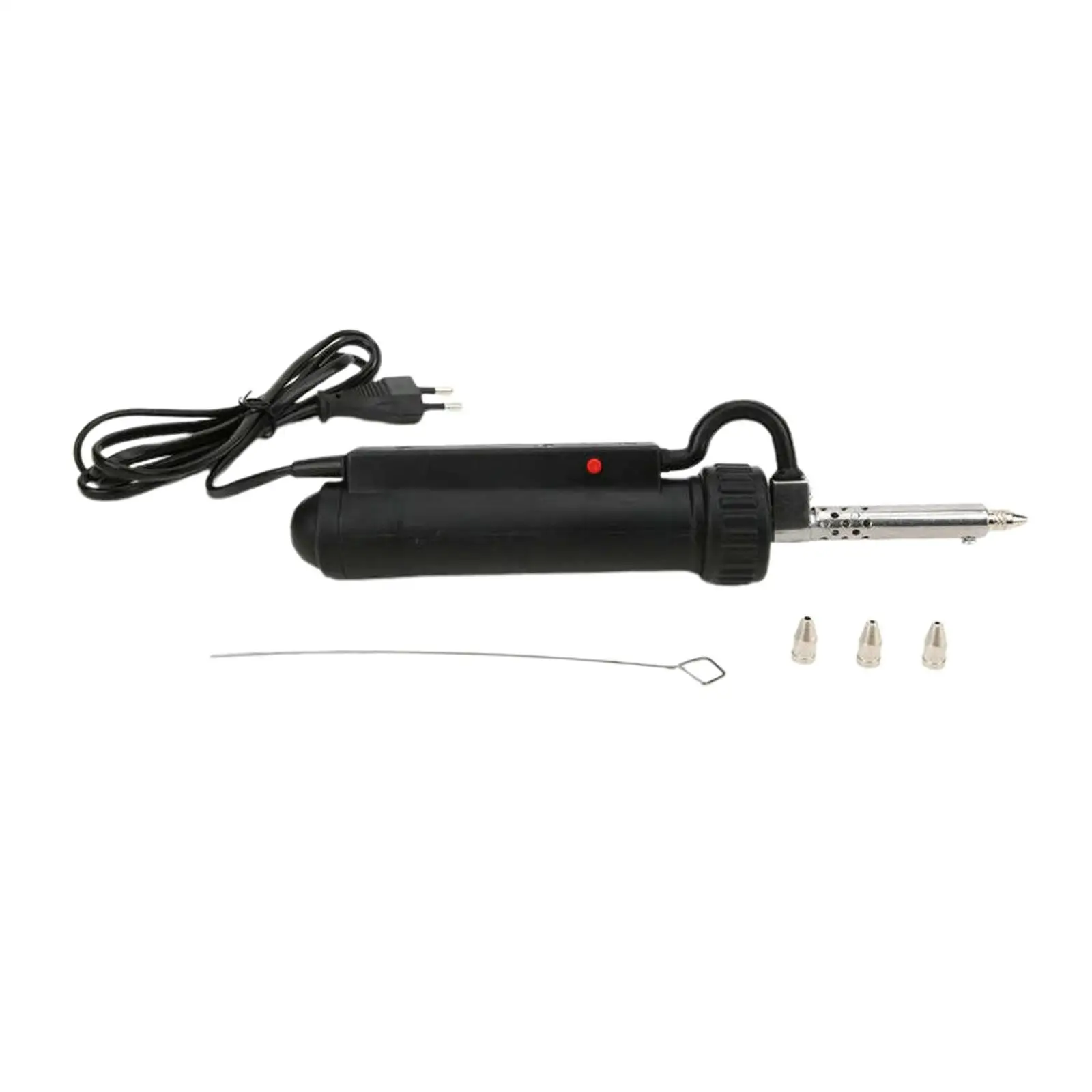 

1PC Electric Vacuum Solder Sucker Desoldering Suction Pump Soldering Iron Tin Gun Welding Repair Tools 30W 220V EU Plug