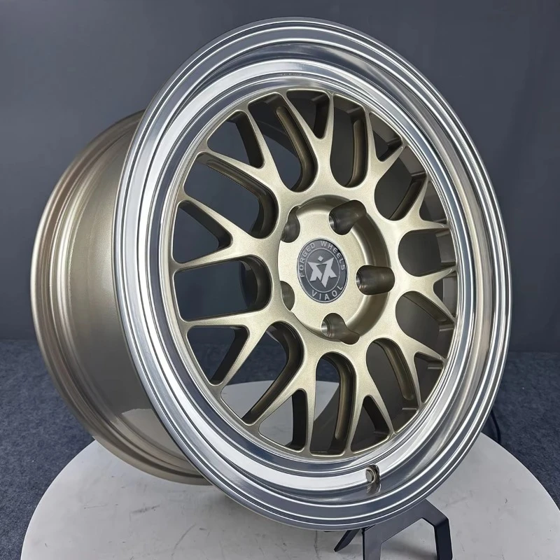 Private Custom Forged Aluminum Wheels For BMW G20/F10 5x120 18-22 Inch 10 Spoke Matte Bronze Rims For Aston Martin