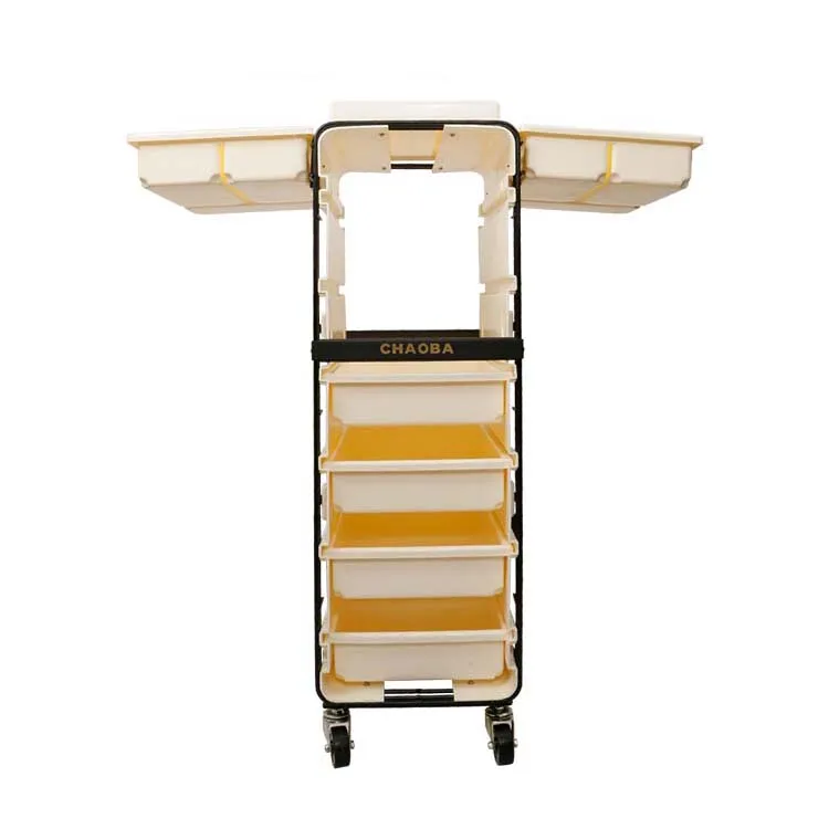 

Cheap Nail Salon Working Carts Chariot De Salon De Coiffure Lockable Hair Salon Rolling Trolley With 6 Layer Drawer For Sale