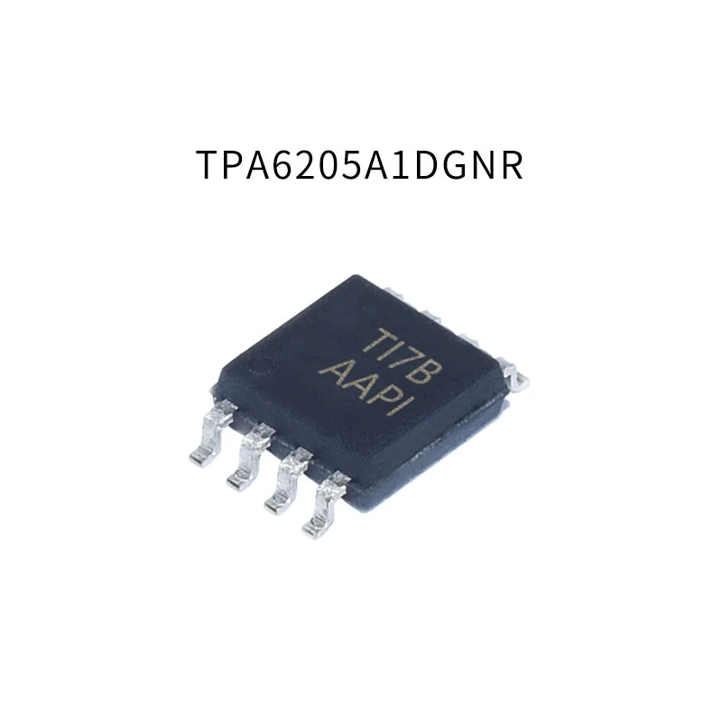1PCS TPA6205A1DGNR audio power amplifier package patch MSOP-8 integrated circuit IC