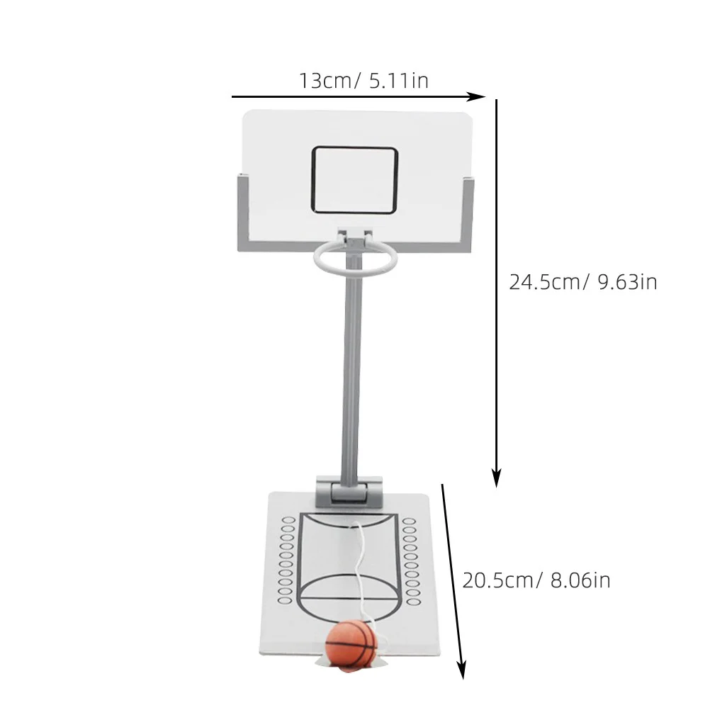 Juego de baloncesto en miniatura para adultos, Mini juguete de baloncesto de escritorio, 1 ud.
