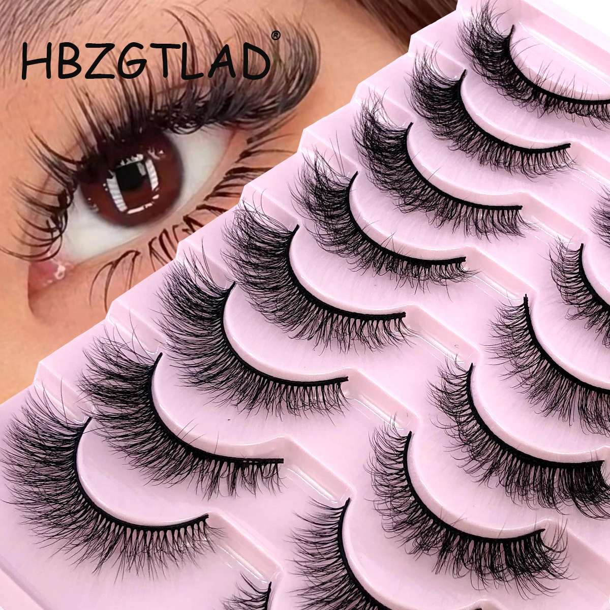 26 Styles 8 pairs natural long 3D mink false eyelashes fake lashes makeup kit Mink Lashes extension eye lashes short eyelashes