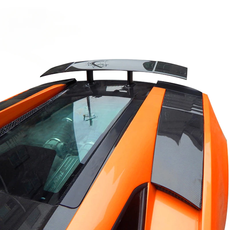 For Lambo Gallardo lp550 lp560 engine cover hood glass carbon materialcustom