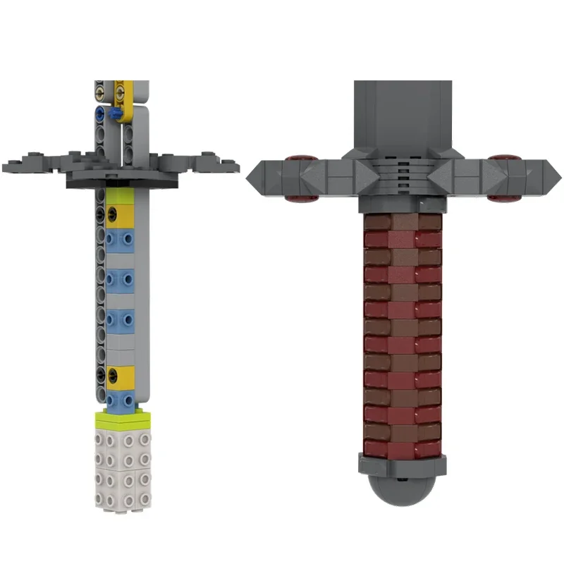 

553pcs MOC Ruby Sword Building Blocks Christmas Gift Creative Construction Advanced DIY Creative Perfect for Enthusiasts