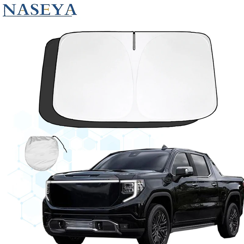 For Chevrolet GMC Jimmy 1995-2005 Folding Car Window Sunshade Cover Sun Shade Windshield Visor Protector Windscreen