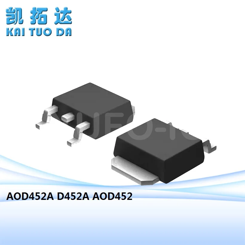Free Shipping 50PCS  AOD452A Common MOS Transistor Liquid Crystal high-pressure Board D452A AOD452