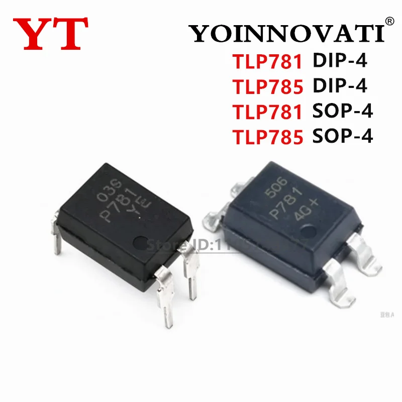 50Pcs TLP781 P781 TLP781 TLP785 P785 TLP785 TLP781GB TLP785GB