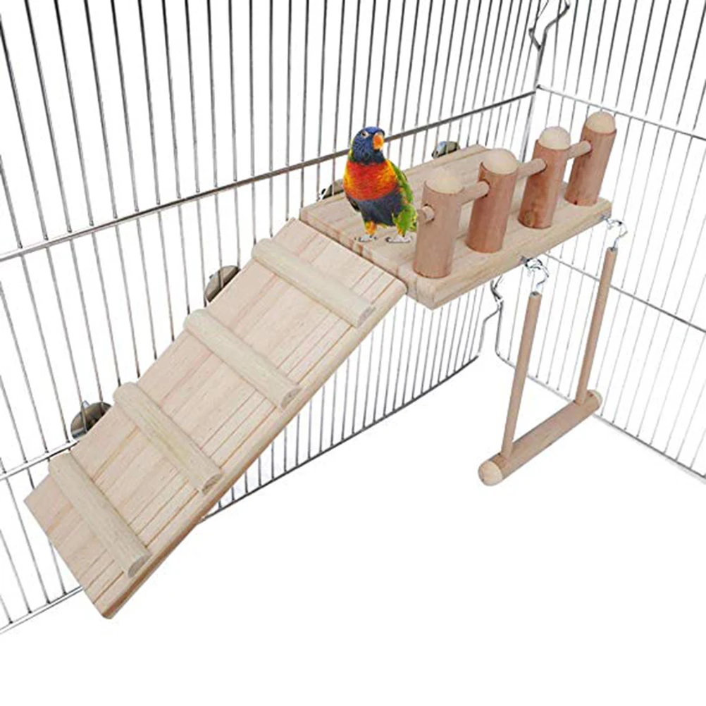 

Ladder Swing Durable Hamster Toys Set Quickness Training Pet Supplies Chipmunk Safe Sturdy Long Term Use Parrot