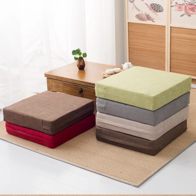 The product can be customized.Japanese style linen futon cushion floor can be disassembled, washed, cushioned, meditation