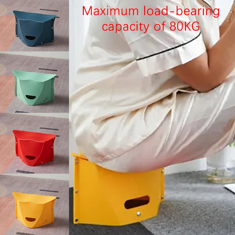 

Portable Folding Paper Stool Multifunctional Storage Bag With Carrying Handle Dual-Use Outdoor Folding Chair Can Bearing 80KG