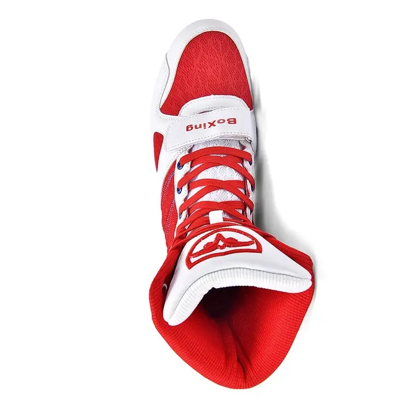 

2025 New Men Boxing Sports Shoes Breathable Wrestling Footwears Non Slip Boxing Training Boot comfortable Wrestling Sneakers