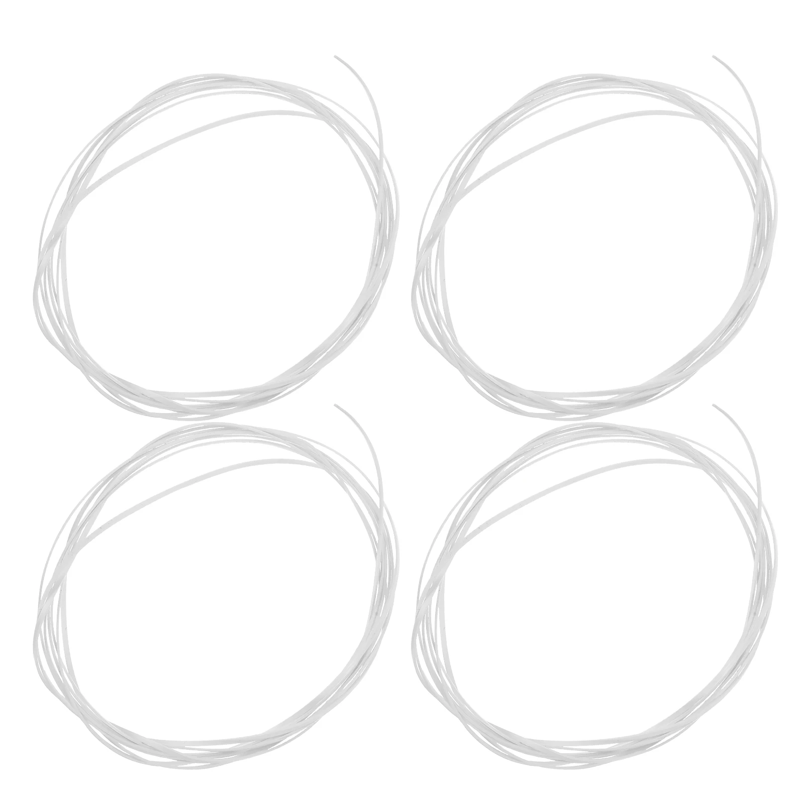 

4 Pcs Guitar Decorative Strips Backstrip Inlays Edging Classical Purfling Accessories Strap