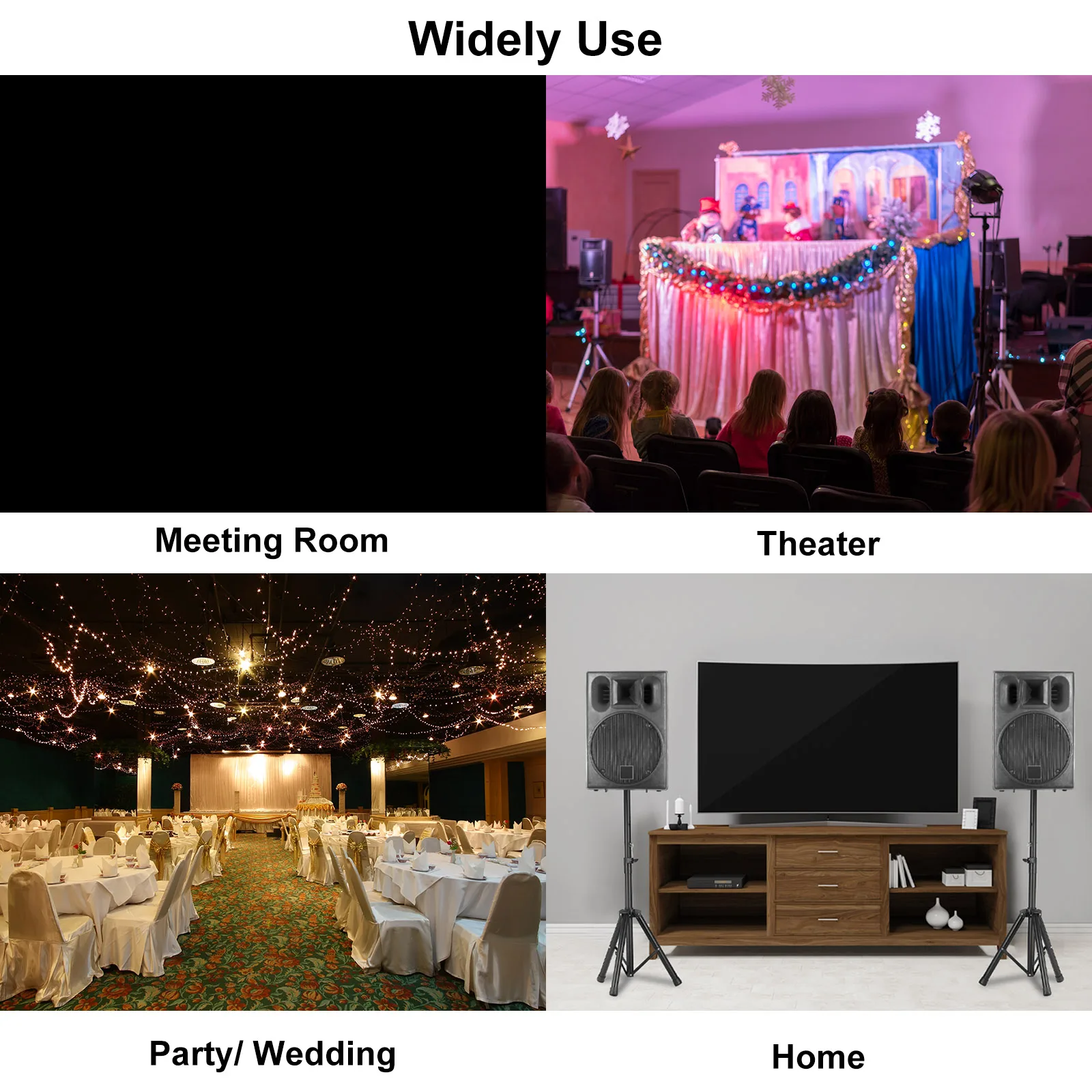 PA Speaker Stand Adjustable Height 28\