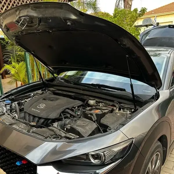 

1 комплект газовых стоек для Mazda CX-30 (DM) 2019 г., передний капот, модифицированный подъемный опорный демпфер, опорные стержни амортизатора