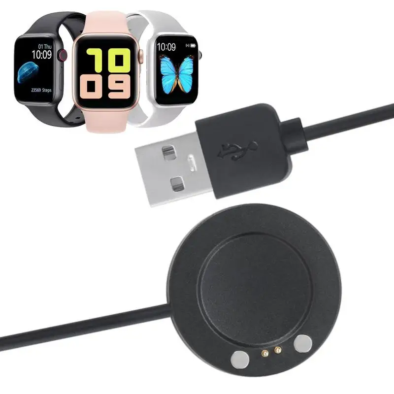 شاحن الساعة الذكية اللاسلكية، كابل شحن مغناطيسي للساعة الذكية لمستلزمات شحن الساعة الذكية T500 X7 X16 X9A