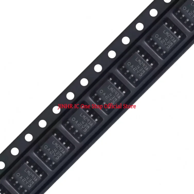 New, 50PCS LM293 LM293ADR, Marking LM293A, SOIC-8, Dual precision standard comparator IC