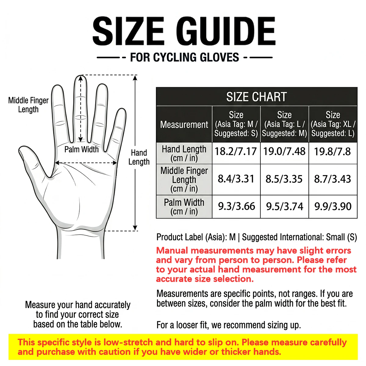 New Outdoor Sports Full Finger Gloves For Men And Women, Black And White Contrasting Color
