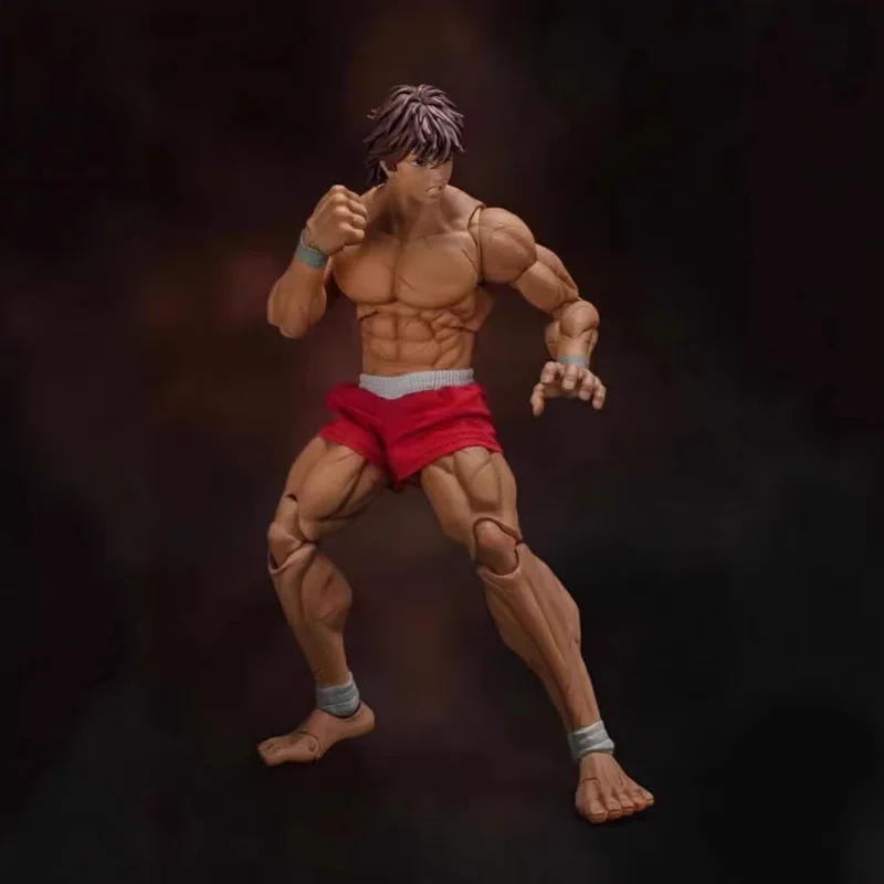 

Baki Protagonist Muscular Combat Juggernaut Baki Hanma Articulated Collect Decoration Anime Birthday Gifts Action Figure Toys