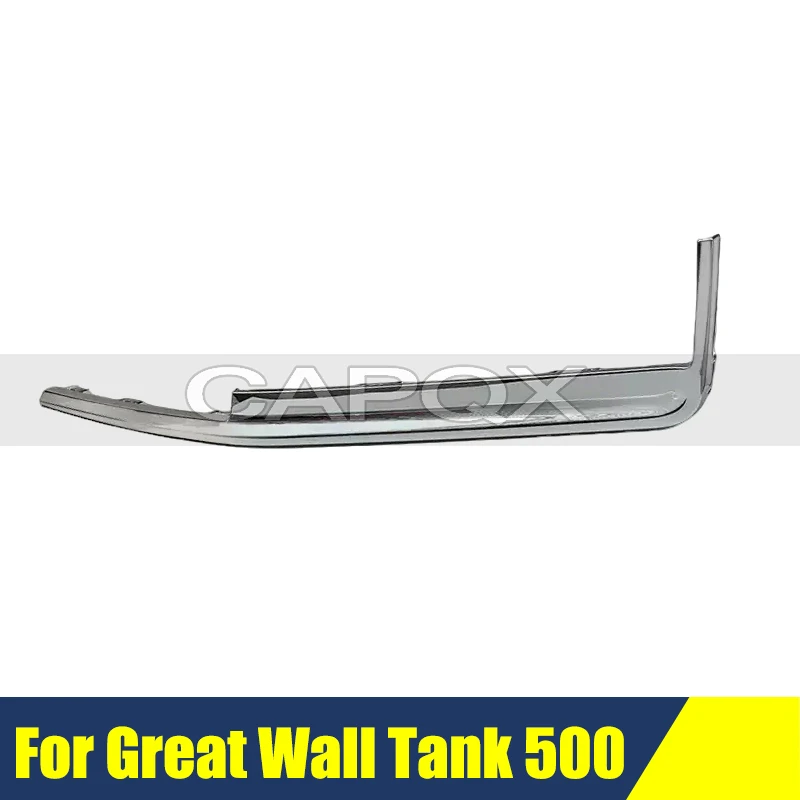 

Chrome Front Bumper Fog Light Frame Trim Strip For Great Wall Tank 500 Front Bumper Trim Strip