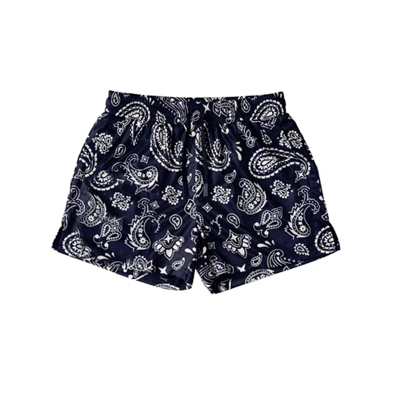 Pantalones cortos de culturismo para hombre, Bermudas de malla transpirable para correr, gimnasio, entrenamiento, playa, secado rápido