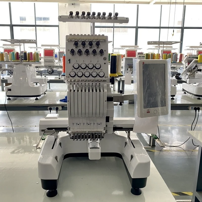 JOCKY JK-BF900 Single Head 9 Needles 360x200mm Embroidery Machine One