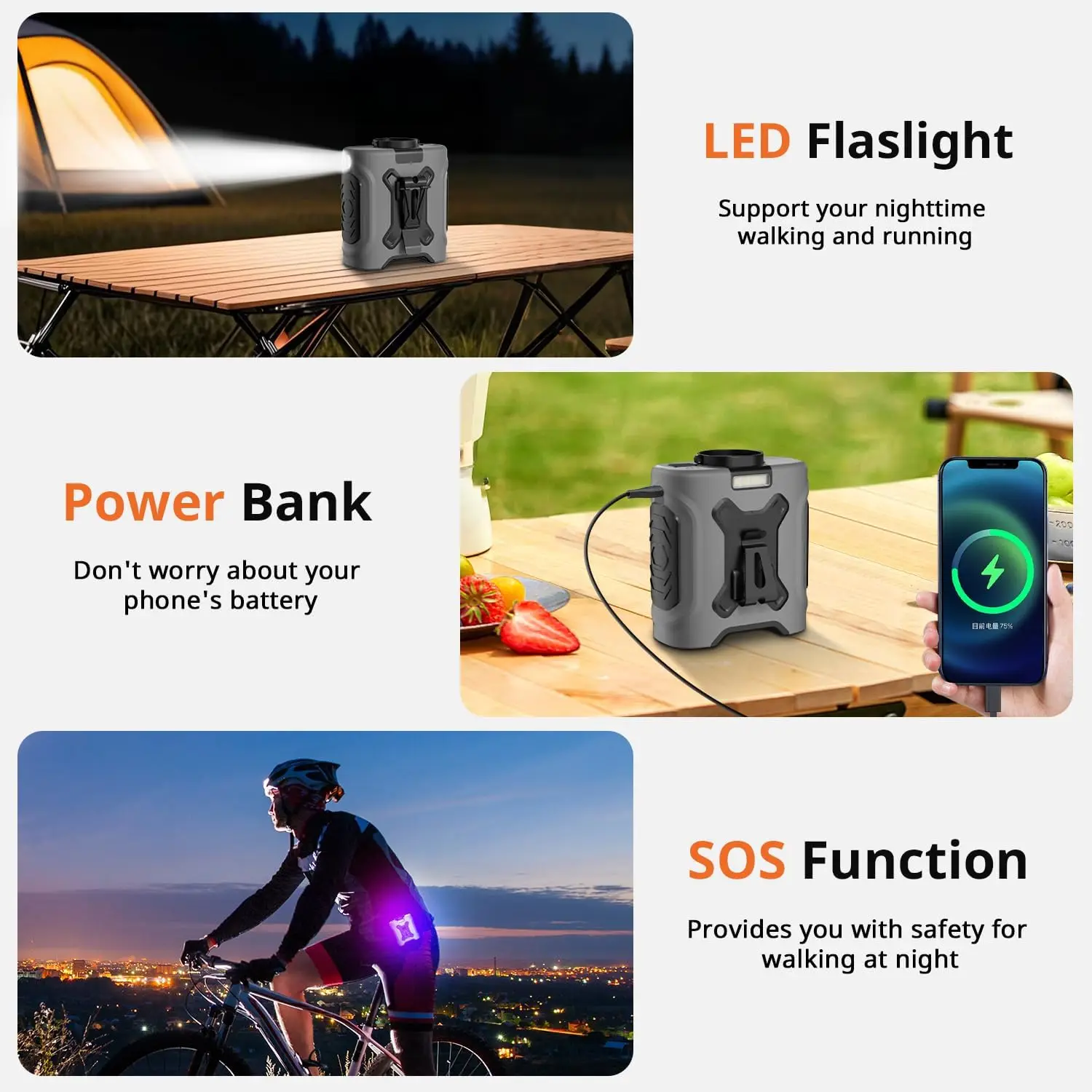 2026 New Upgrade Portable Waist Fan 10000mAh Portable Waist Fan 18000RPM Neck Fan With Max 12H Working Time 5 Speeds Adjustment