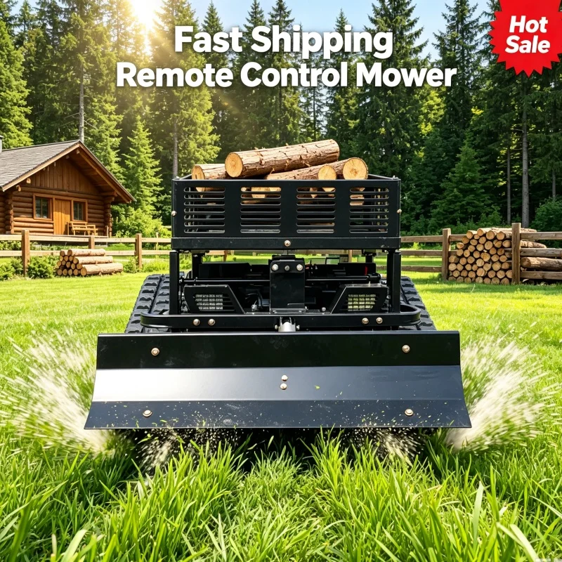 Customized Factory Direct Remote Control Lawn Mower Zero Turn Lawn Mower Lawn Mower Robot Time Saving Labor Saving For Large