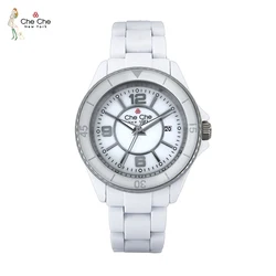 CHECHE CC007 Relógio Moda Feminina Versátil Esportes Vento Calendário Commuter Simples Generoso Casual Maré Enviar Gift Box