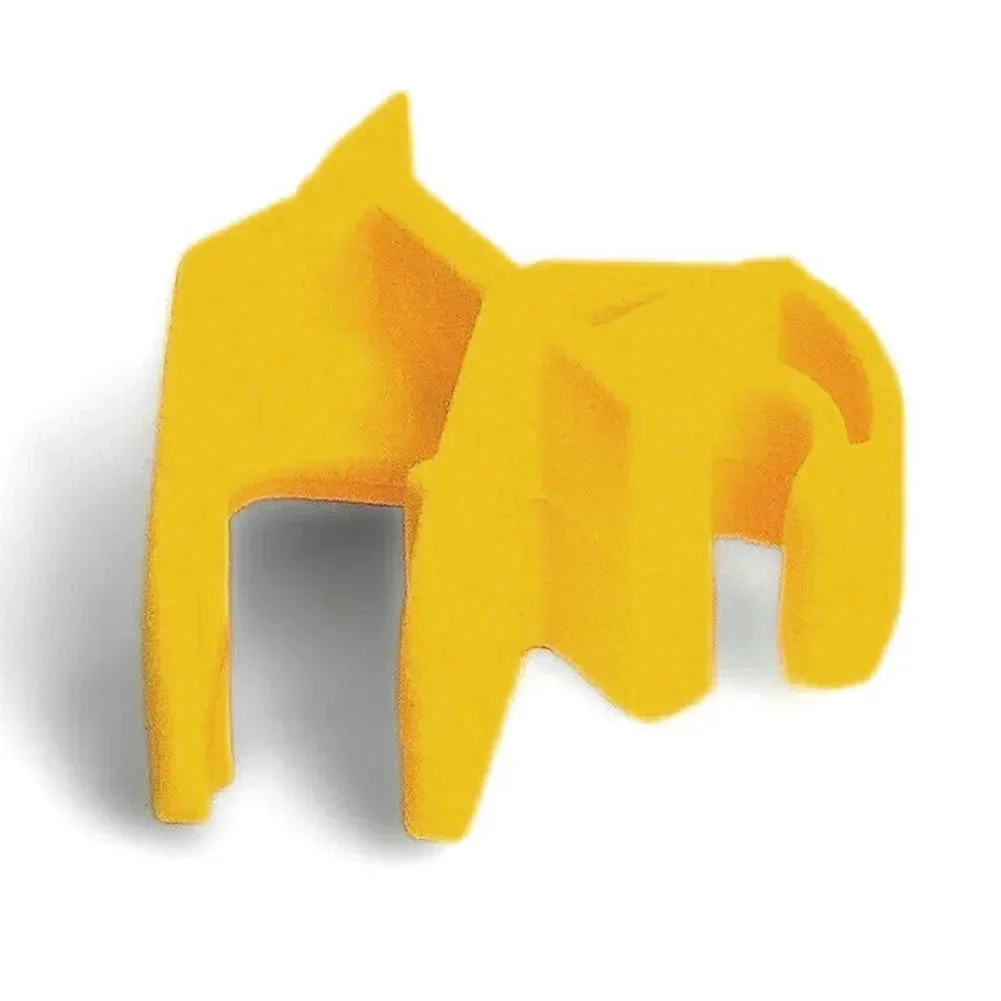 Findme High Quality 1set  ABS Yellow Rod Bonnet Retaining Clip # W709046S300 Fit For Ford Mondeo Ranger Transit NEW