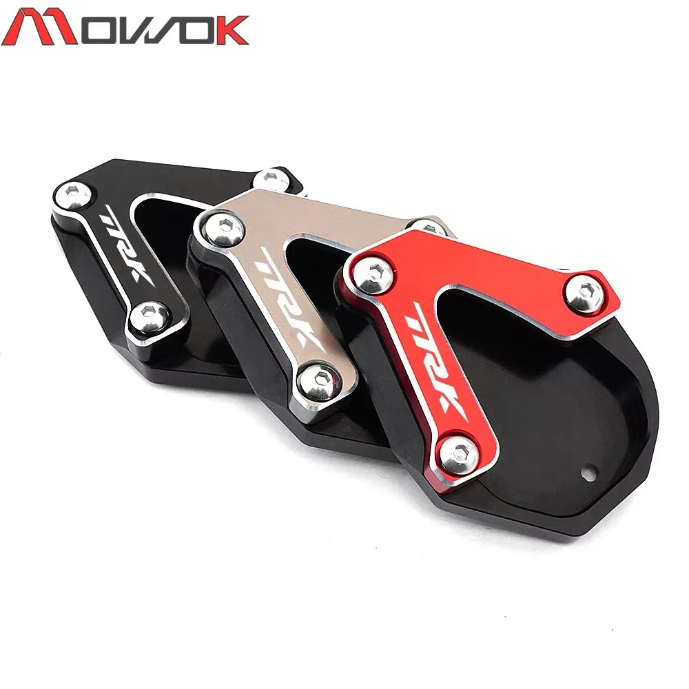 Benelli TRK 702 502X TRK502 TRK702 TRK 502X702X2024 Aksesuarları Lastik Vana Kapakları Motosiklet Kickstand Uzatma Plakası