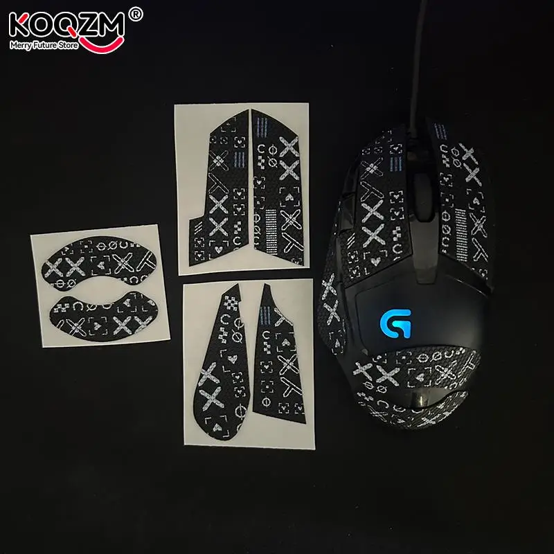 1pc Mouse Anti-Slip Sticker Mouse Grip Tape Skate Handmade Sticker Non Slip Suck Sweat For G402