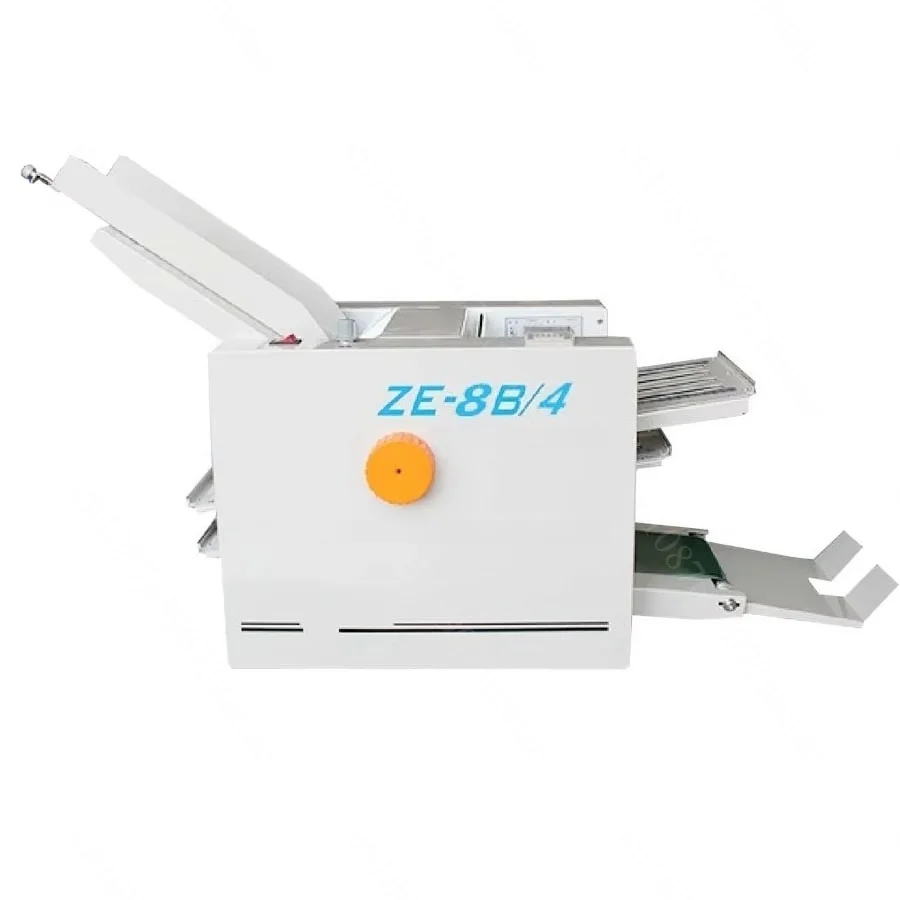 Automatic Paper Folding Machine ZE-8B/4 Leaflet Folder for Instruction Brochure Paper Separating Processing