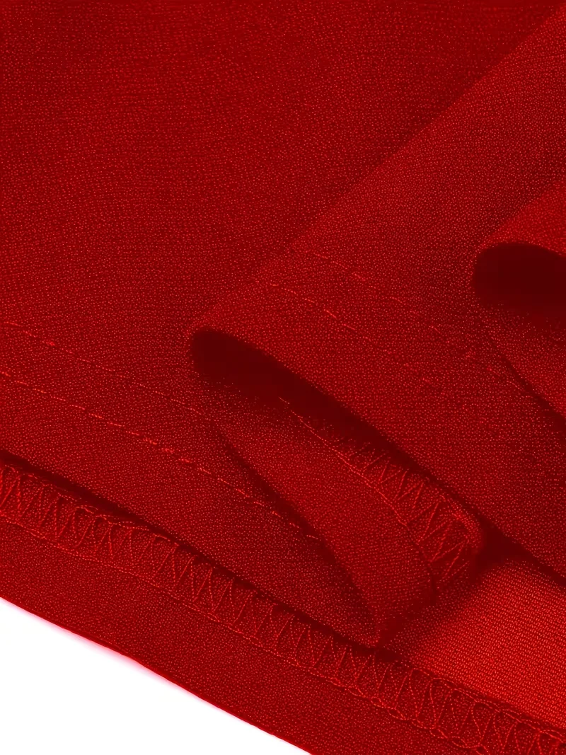 Übergröße Damen Elegantes Sommer Colorblock Asymmetrischer Ausschnitt Ärmelloses Midi Cocktail Party Bodycon Bleistift-Midikleid – Detail 9
