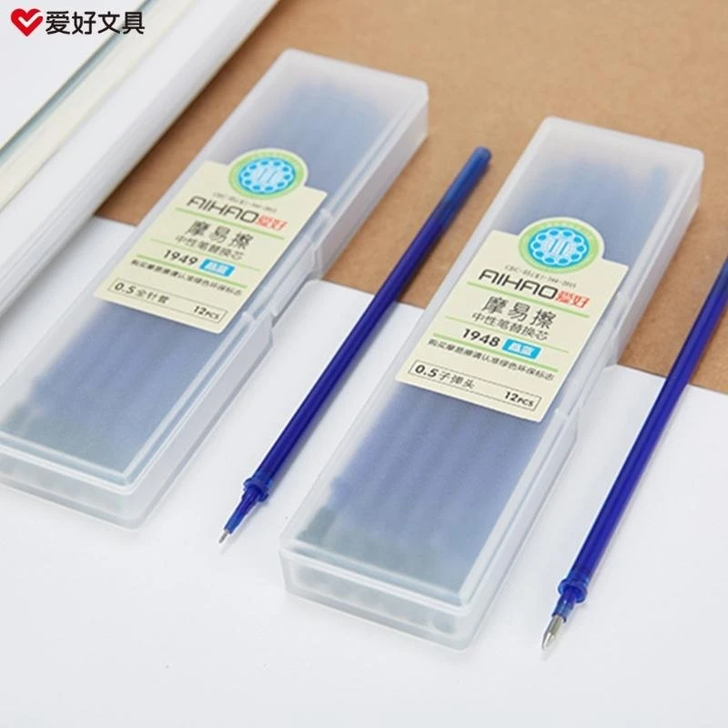

W89C Rolling Ball Pens Refill, Quick-Dry Inks 0.5mm Point Rollerball Pens Refill Writing Straight Liquid Gels Inks Pen Refill