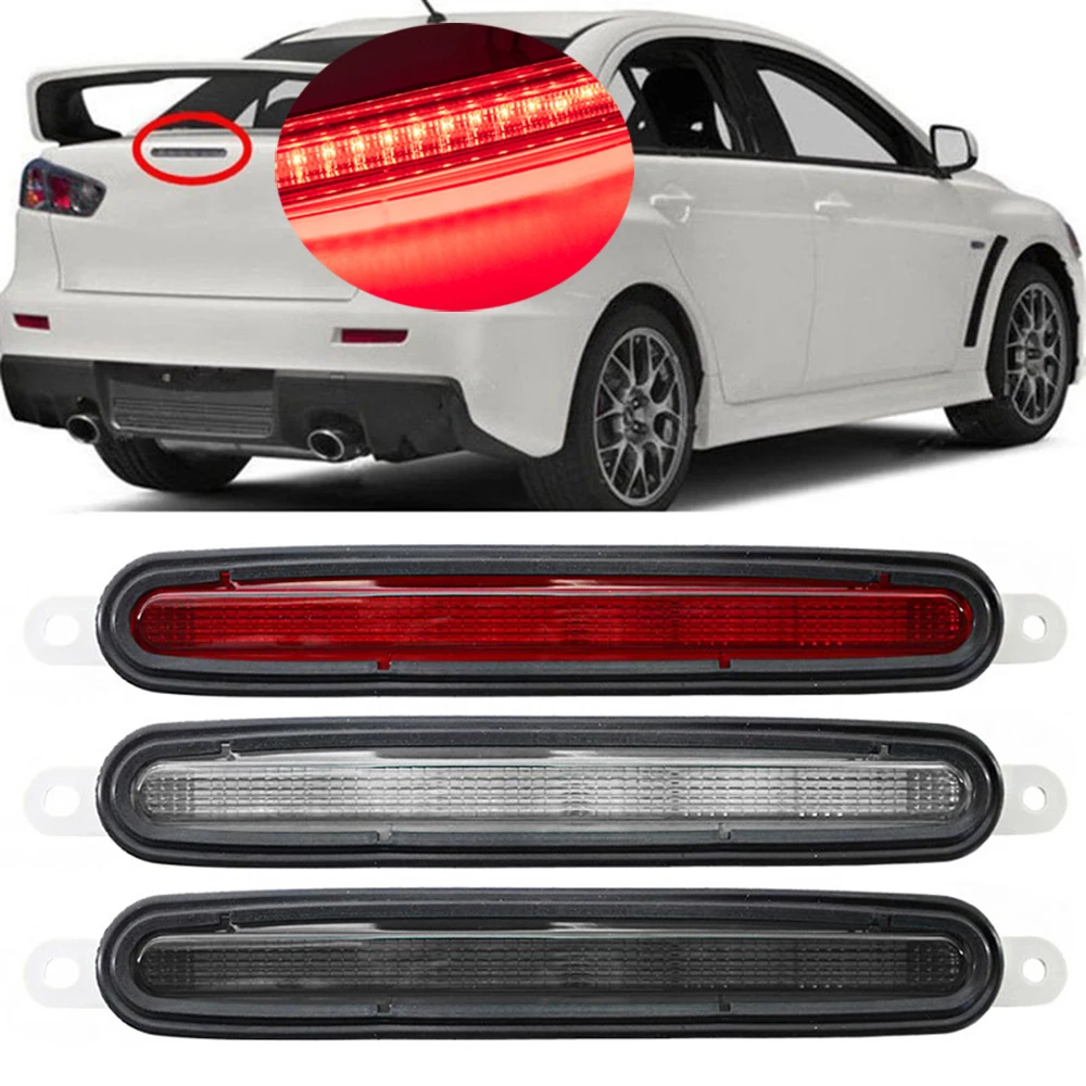 1PCS Red/Black/Transparent 3rd Brake Light for MITSUBISHI GALANT 2008-2012/MITSUBISHI LANCER 2008-2017 8334A014 8334A065