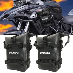 For Benelli TRK502 TRK 502 X TRK 502X TRK502X BJ500GSA 2021-2023 Motorcycle Frame Crash Bars Waterproof Bag Bumper Placement Bag