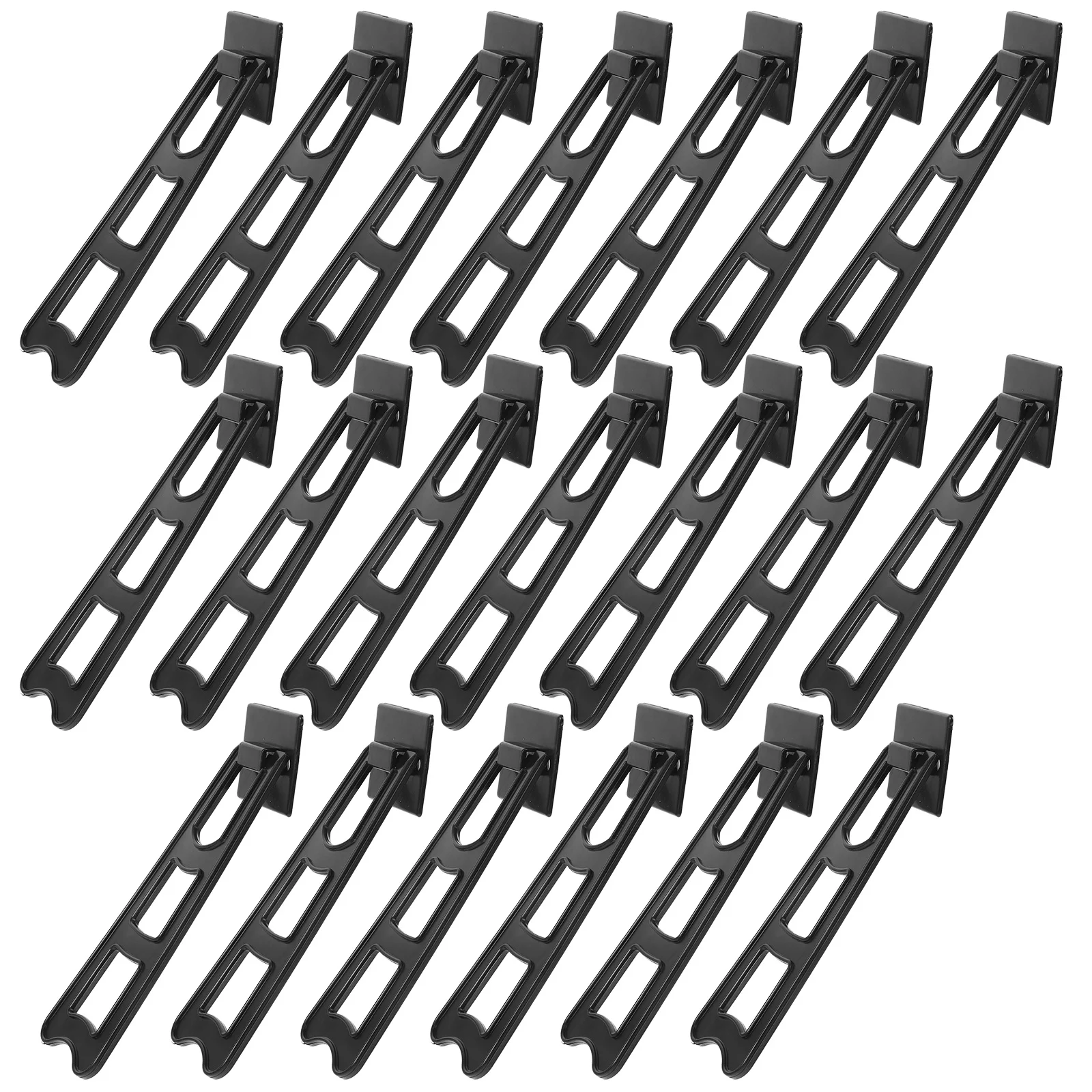 

20Pcs Photo Frame Back Easel Supports Plastic Durable Tabletop Picture Frame Display Holders Easel Board Back Holder