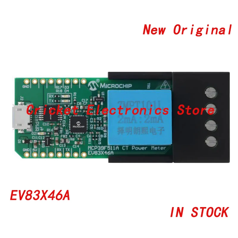 EV83X46A Power Management IC Development Tool MCP39F511A CT Power Meter