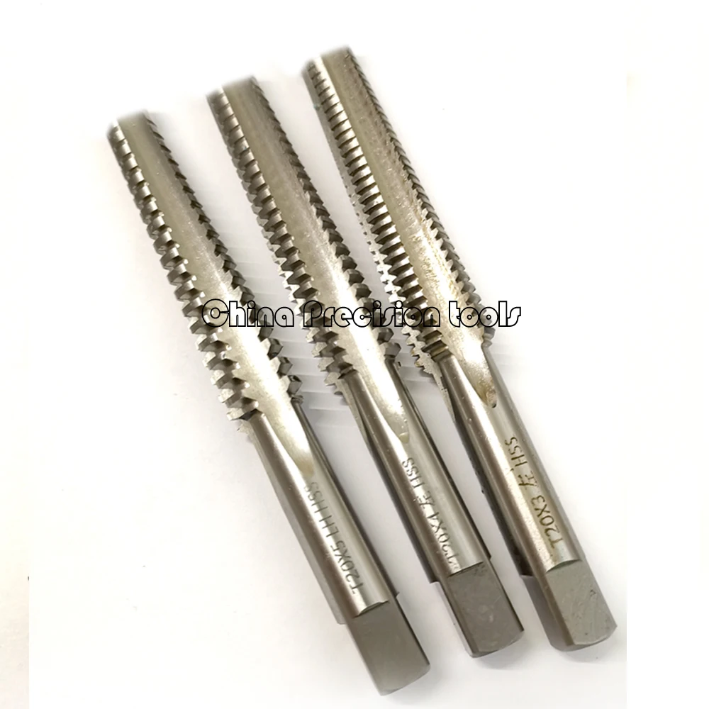 

1PCS HSS Right hand trapezoidal thread tap TR20 TR20X3 TR20X4 TR20X5 left hand Trapezoid screw Ladder taps T20 T20X3 T20X4 T20X5