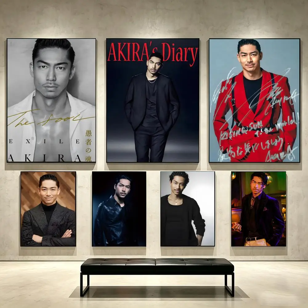 J-Pop Dance E-EXILE AKIRA Poster Fashionable Home Accents & Sleek Interior Wall Art