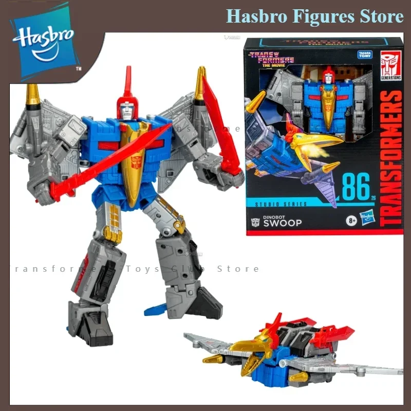 In Stock HASBRO Transformers Movie Studio Series SS86-26 Dinobot Swoop Action Figure Collection Model Gift Toy