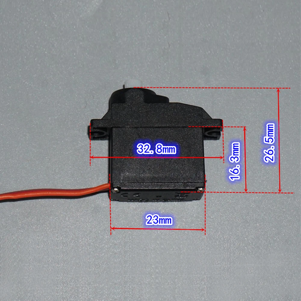 Remote Control Aircraft Model Ship Model Robot Fixed Wing 90 Degree Steering Gear 9g Micro Steering Gear With Rocker Arm Model